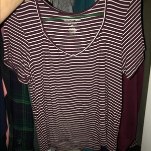 American Eagle stripped t shirt
